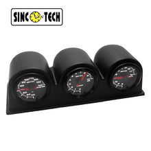 Carregar imagem no visualizador da galeria, SINCOTECH 7 colors OBDII Triple 52mm Gauges with bracket DO516