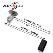 Carica l'immagine nel visualizzatore di Gallery, ZOPROUD Fuel Float Fuel Tank Sending Unit for Marine Motorcycle Boat RV Car Truck 4-23 Inch (10-60cm)