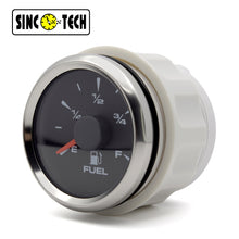 Muatkan imej ke dalam penonton Galeri, SincoTech Marine Fuel Guage 316 stainless steel  with float for Marine boat car truck 12v/24v universal IS711F