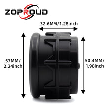 Load image into Gallery viewer, ZOPROUD 2''Digital LED Double Display Gauge Water Temperature Volts Gauge 12v/24v