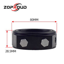 Load image into Gallery viewer, ZOPROUD Universal Aluminum Car Oil Filter Cooler Sandwich Plate Adapter Oil Pressure Temp Adapter