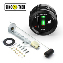 Load image into Gallery viewer, SincoTech 2'' Digital Led 12v/24v Fuel Level Gauge IS811F