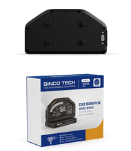 Load image into Gallery viewer, SincoTech Wideband 7-Color Multifunctional Black Racing Dashboard With Sensor DO926WB