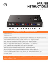 Load image into Gallery viewer, SincoTech Wideband 7-Color Multifunctional Black Racing Dashboard With Sensor DO926WB