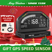 Load image into Gallery viewer, 12.25-1.03 New Year SincoTech Narrow Band 7-Color Multifunctional Black Racing Dashboard DO926NB
