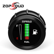 Load image into Gallery viewer, SincoTech 2'' Digital Led 12v/24v Fuel Level Gauge IS811F
