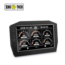 Load image into Gallery viewer, SINCOTECH Panel meters Multifunctional Racing Dashboard DO909