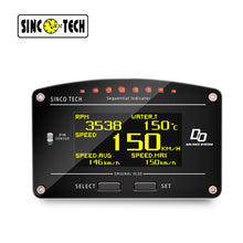 Загрузить изображение в средство просмотра галереи, SincoTech 2.5'' Multifunctional OBD II Racing Dashboard DO907-OBD
