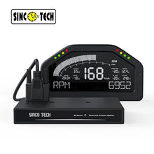 Load image into Gallery viewer, SincoTech Narrow Band 7-Color Multifunctional Black Racing Dashboard DO926NB