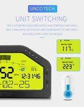 Load image into Gallery viewer, 12.25-1.03 New Year SincoTech Multifunctional Racing Dashboard DO904