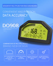 Load image into Gallery viewer, 12.25-1.03 New Year SincoTech Multifunctional Racing Dashboard Panel Meter DO908