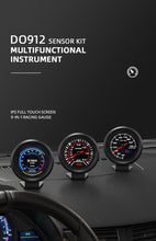 Загрузить изображение в средство просмотра галереи, SincoTech 2.1 Inch Multifunctional Racing Gauge DO912-S