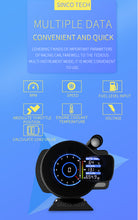 Загрузить изображение в средство просмотра галереи, SincoTech Voltmeters Multifunctional OBD II Racing Gauge DO916-OBD