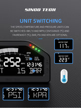 Carregar imagem no visualizador da galeria, SincoTech 6.5'' OBDII Multifunctional Dashboard DO921