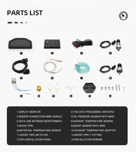 Load image into Gallery viewer, 12.25-1.03 New Year SincoTech Narrow Band 7-Color Multifunctional Black Racing Dashboard DO926NB