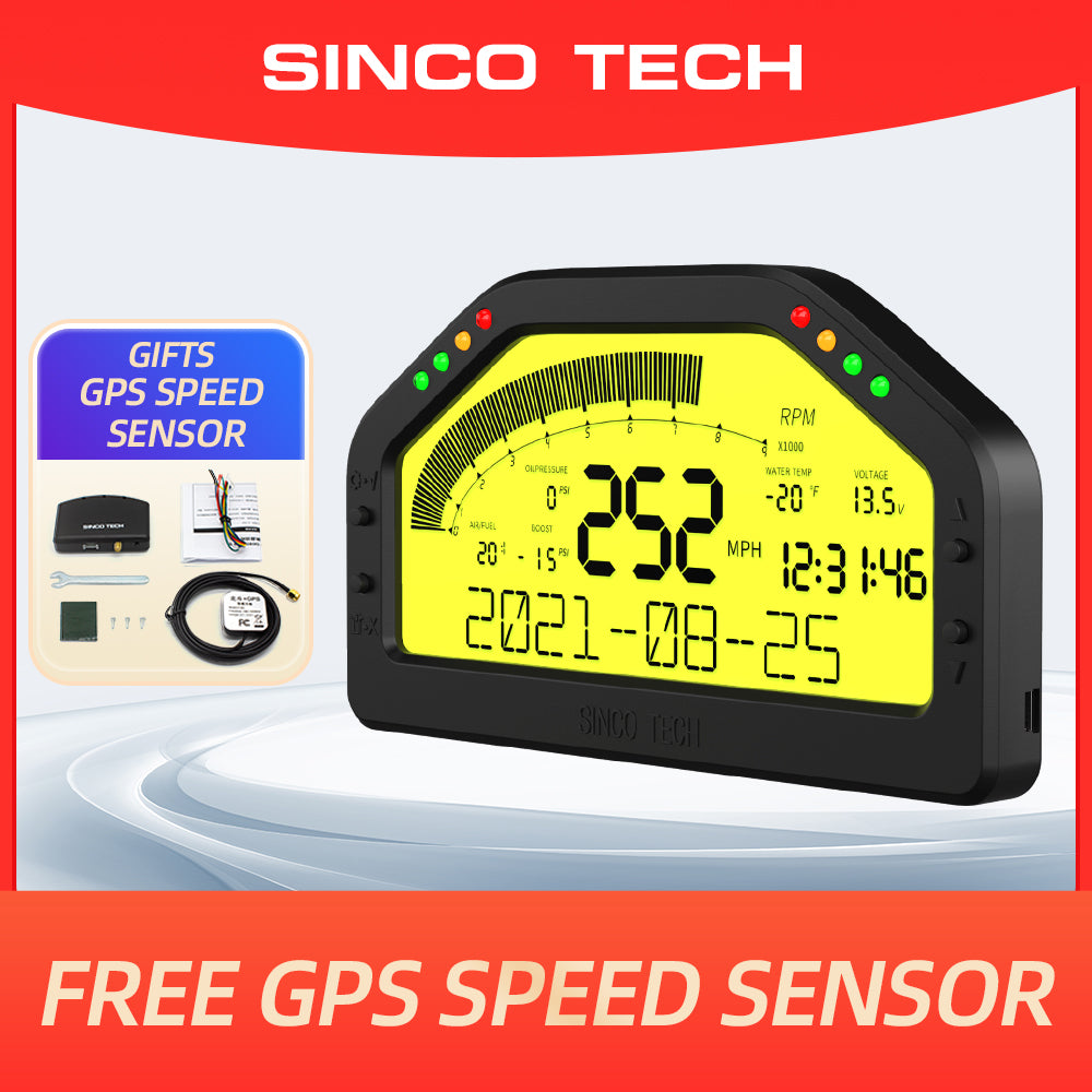 SincoTech Multifunctional Racing Dashboard DO904