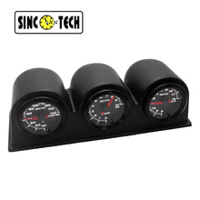 Load image into Gallery viewer, SINCOTECH 7 colors OBDII Triple Gauges with bracket DO516
