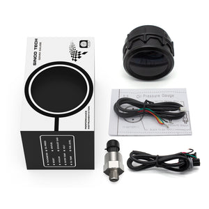 SincoTech 2 inch Blue Light Digital LED Gauges