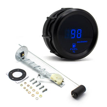 Muat gambar ke penampil Galeri, SincoTech 2&#39;&#39; Digital Blue Led Fuel Level Gauge DO611F2
