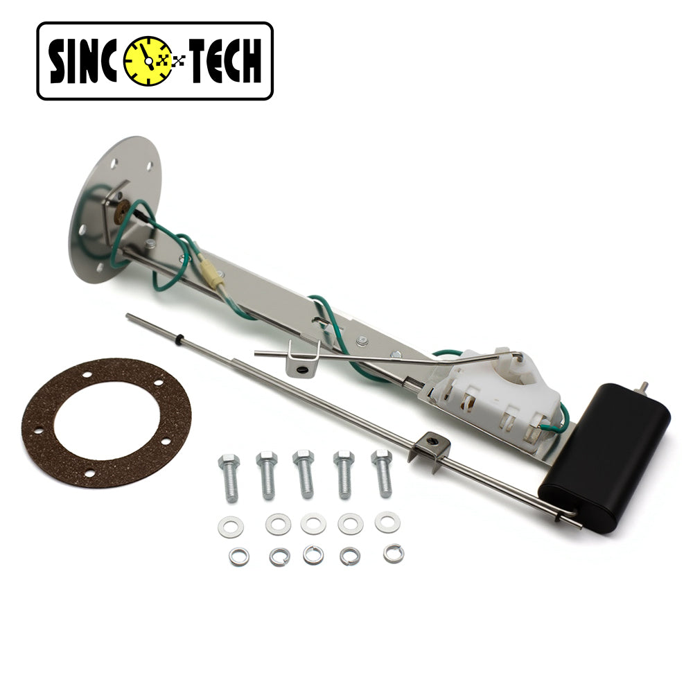 Marine Fuel Float Fuel Tank Sending Unit for 4-23 Inch Depth Boat RV Car Truck Tanks 33-240ohms 304 Stainless Steel 12v/24v Universal Fuel Level Sender