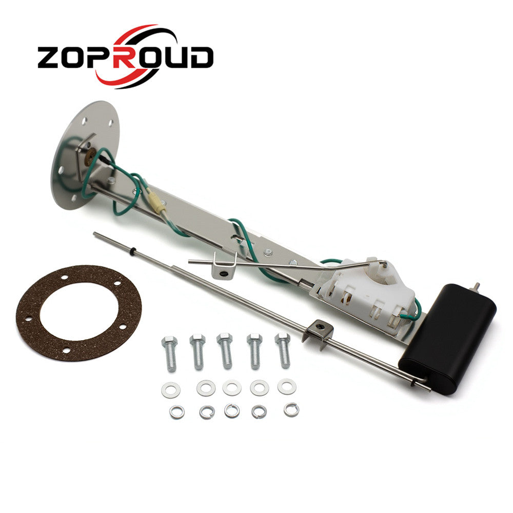 ZOPROUD Marine Fuel Float Fuel Tank Sending Unit for 4-23 Inch Depth Boat RV Car Truck Tanks 33-240ohms 304 Stainless Steel 12v/24v Universal Fuel Level Sender