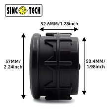 Load image into Gallery viewer, SINCOTECH 2&#39;&#39; Digital LED Double Display Gauge Water Temperature Volts Gauge (New)

