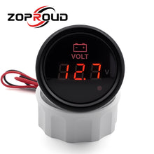 Charger l'image dans la galerie, ZOPROUD 2'' Digital LED Volts Gauge 12v/24v
