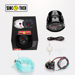 SincoTech 2 inch 7 Colors LED Turbo Gauge IS12742