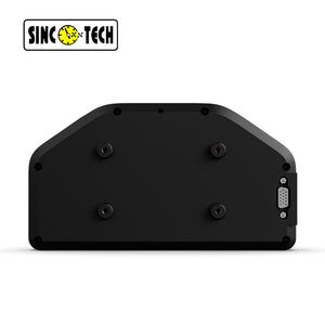 SincoTech Wideband 7-Color Multifunctional Black Racing Dashboard With Sensor DO926WB
