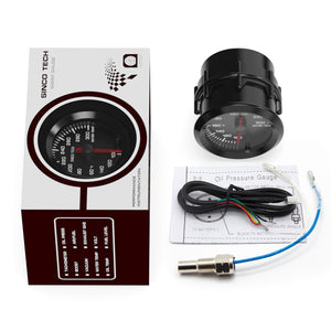 SincoTech 2 inch 7 Colors Pointer Gauges