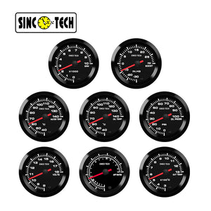 SincoTech 2 inch 7 Colors Pointer Gauges