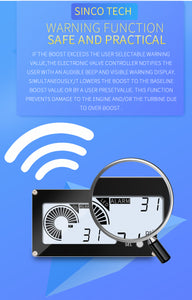 IS701 SINCOTECH 12v Universal EVC Electronic Valve Controller Boost Controller for Engine Turbocharged Psi