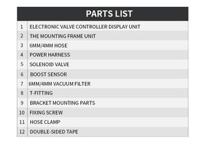 IS701 SINCOTECH 12v Universal EVC Electronic Valve Controller Boost Controller for Engine Turbocharged Psi
