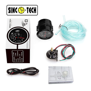 SincoTech 2 inch 7 Colors Digital LED Turbo Gauge IS12722S