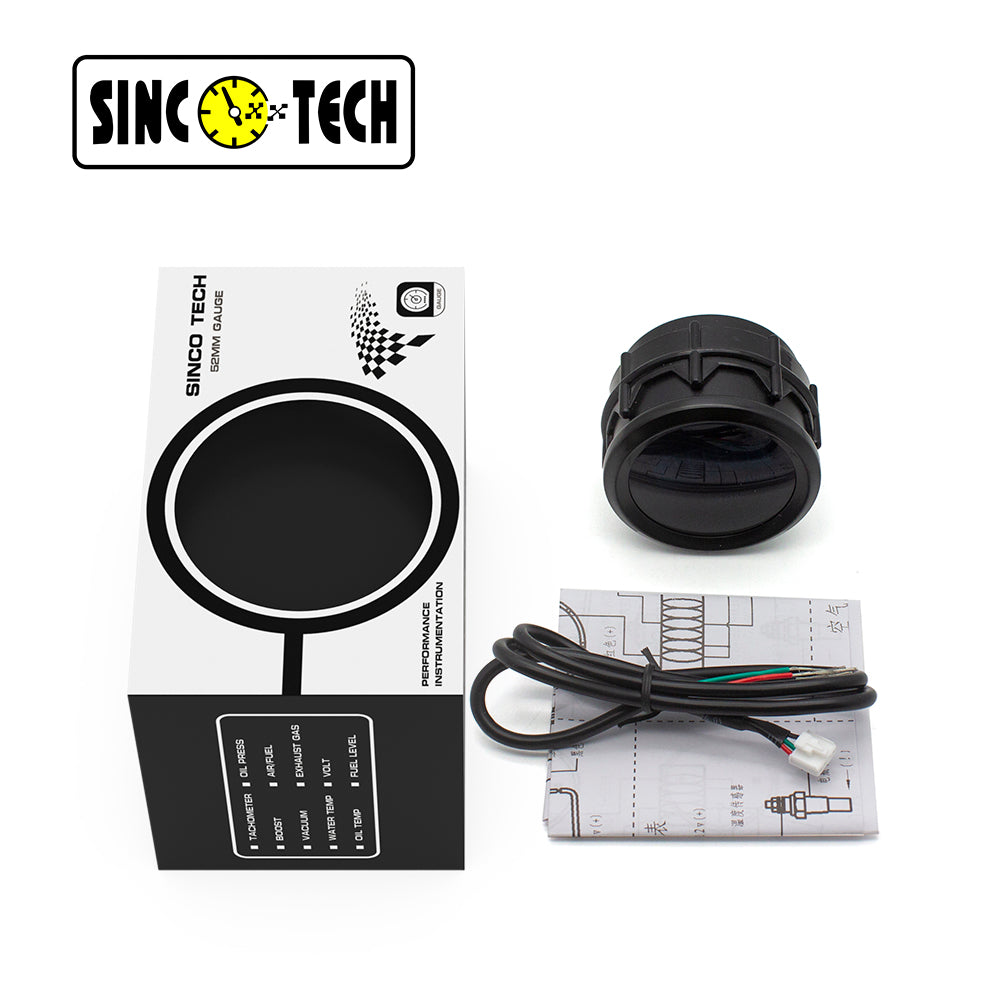 SincoTech 2 inch Blue Light Digital LED Gauges