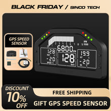 Íomhá a luchtú isteach i breathnóir an Ghailearaí, SincoTech 7 colors Multifunctional Sensors Kit Racing Dashboard DO925
