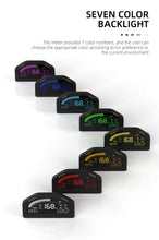 Φόρτωση εικόνας στο εργαλείο προβολής Συλλογής, SincoTech Wideband 7-Color Multifunctional Black Racing Dashboard With Sensor DO926WB
