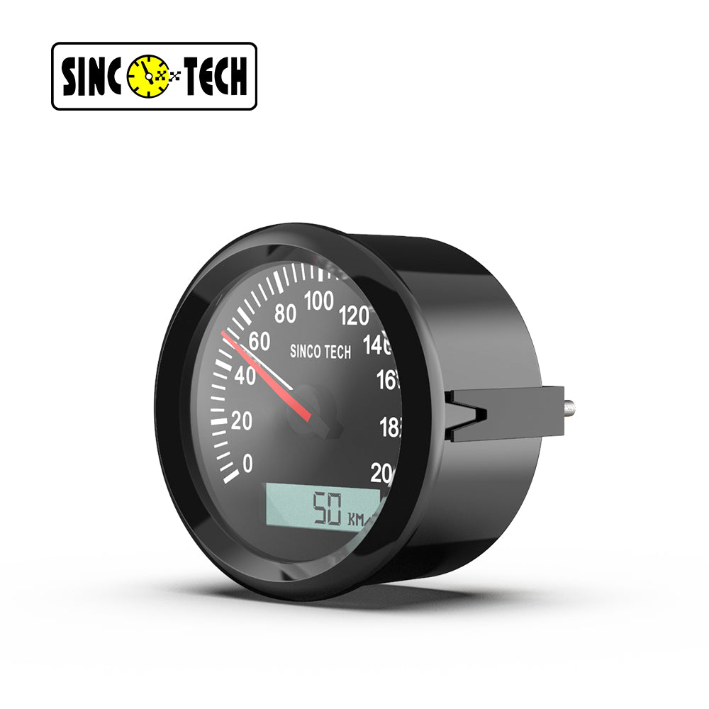 Sinco Tech 85mm GPS Geschwindigkeitsmesser Kilometerzähler DO917 12v/24v