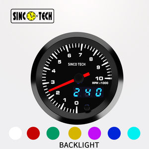 SincoTech 2'' 7 Colori Digital contagiri 6360S