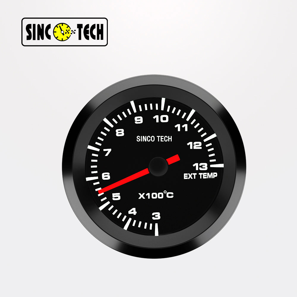 SincoTech 2'' Tolok Suhu Gas Ekzos 6389S