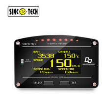 Załaduj obraz do przeglądarki galerii, SincoTech Multifunctional OBD II Racing Dashboard DO907-OBD
