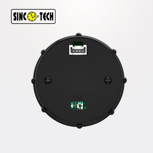 SincoTech 2 inci 7 Warna Digital LED Oil Pressure Gauge 6366S