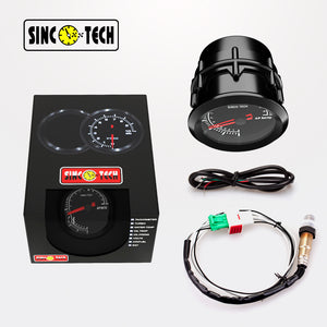 SincoTech 2'' LED indicador de relación aire-combustible 6388S