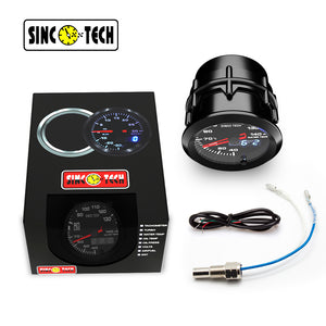 SincoTech 2 tuuman 7 värin digitaalinen LED -öljynpainemittari 6366S