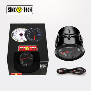 SincoTech 2 inch 7 Colors LED Air Fuel Ratio Gauge 6378S