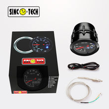 Load image into Gallery viewer, SincoTech 2 inch 7 Colors Digital LED Exhaust Gas Temperature Gauge 6369S
