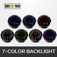 Φόρτωση εικόνας στο εργαλείο προβολής Συλλογής, SincoTech 2 ίντσα 7 χρώματα LED ψηφιακό εύρος ταχύμετρου 6360S
