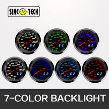 Load image into Gallery viewer, SincoTech 2 inch 7 Colors Digital LED Water Temperature Gauge 6364S
