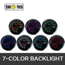 Load image into Gallery viewer, SincoTech 2 inch 7 Colors LED Exhaust Gas Temperature Gauge 6379S
